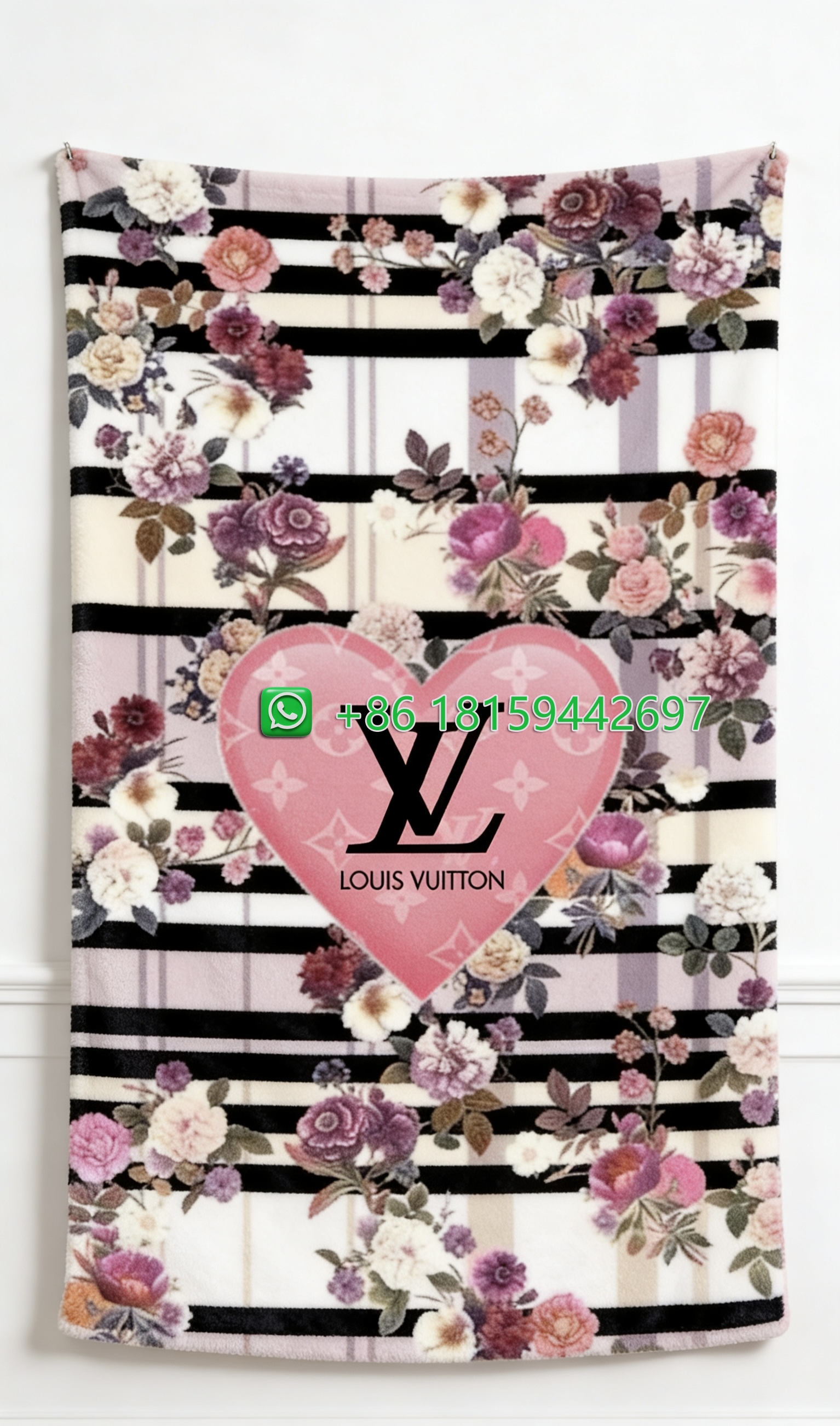 Louis Vuitton Throw Blankets